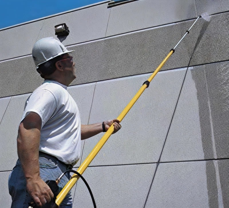 large scale pressure cleaning